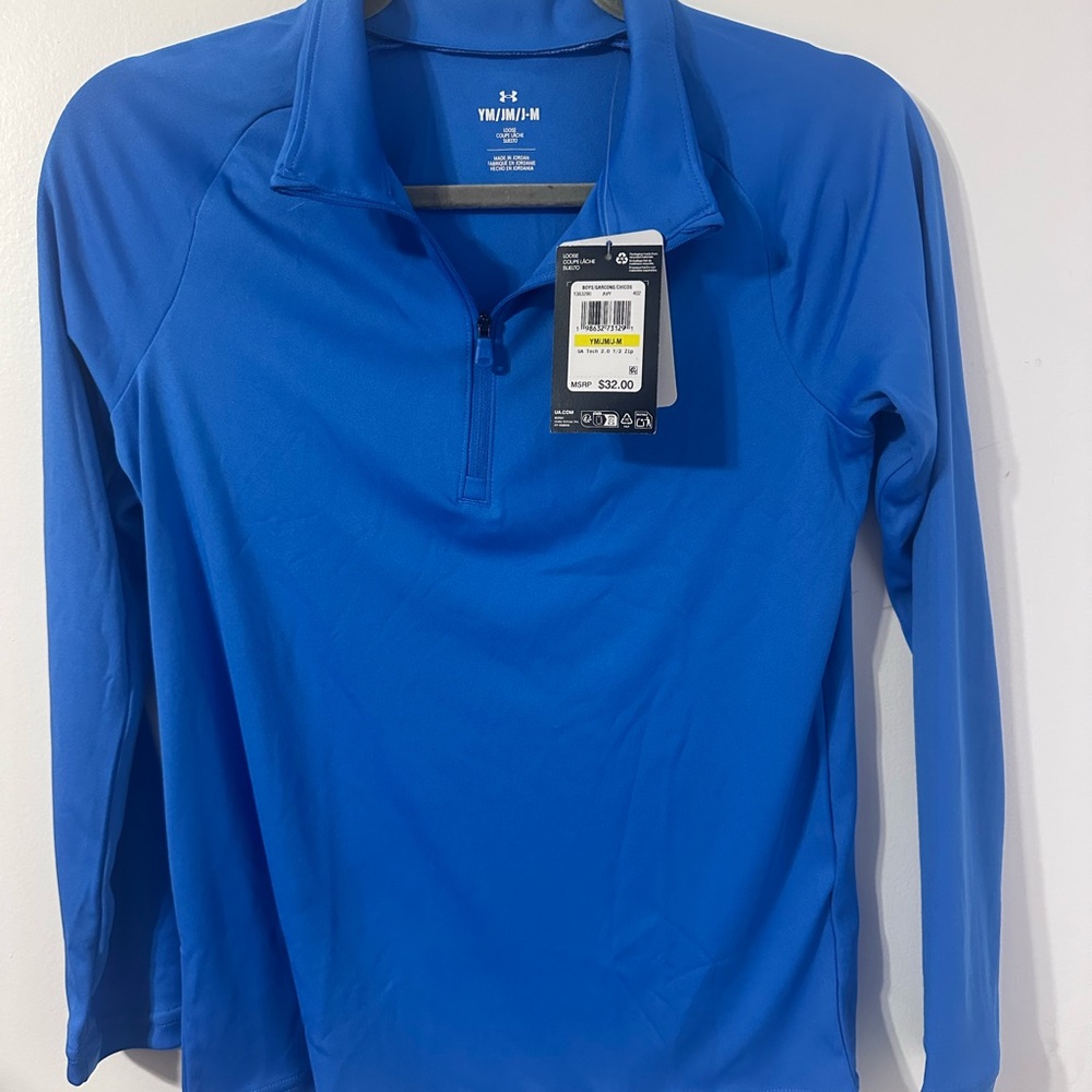 Under Armour Vibrant Blue Half-Zip Top